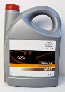 Toyota engine oil 5w30