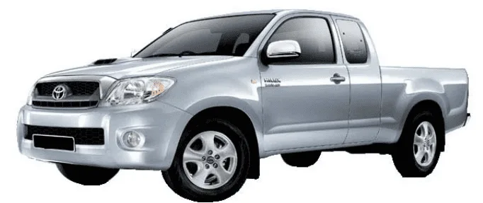 Toyota Hilux body parts name