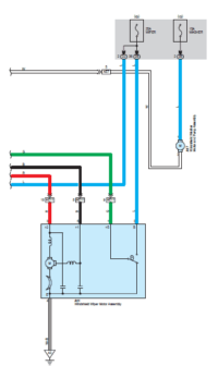 2010 Toyota Corolla front wiper wiring diagram