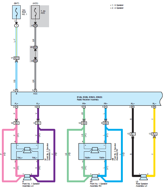 2010 Toyota Corolla radio wiring diagram