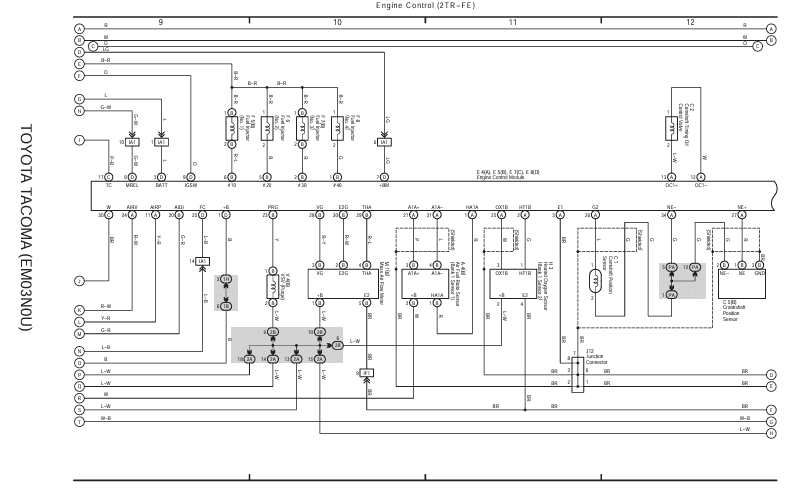 2007 Toyota Tacoma wiring diagram