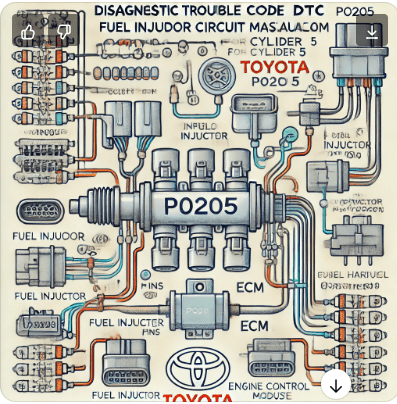 P0205 Toyota