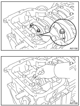1ZZ FE cylinder block 2 1ZZ FE cylinder block